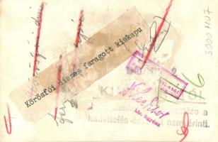 Körösfő, Izvoru Crisului; Faragott kapu, folklór, sokszorosításra engedélyezett mintalap / wooden ga...