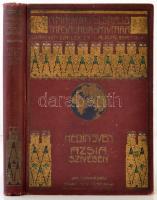 Sven Hedin: Ázsia szívében II. köt. Töredék! Magyar Földrajzi Társaság Könyvtára. Fordította: Dr. Thirring Gusztáv. Budapest, é. n., Lampel R. (Wodianer F. és Fiai), 269 p. Kiadói aranyozott egészvászon sorozat kötésben. A borítója kopott, foltos.