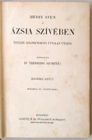 Sven Hedin: Ázsia szívében II. köt. Töredék! Magyar Földrajzi Társaság Könyvtára. Fordította: Dr. Th...