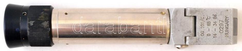 Kézi refraktométer (akkusav és fagyálló mérő)	Optotechnik-Budapest OG 101/C