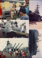 37 db, amerikai hadihajókról és harci gépekről készült amatőr fénykép