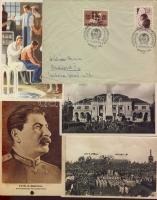 Szoc. reál. 55 db képeslap