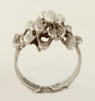 Ezüst gyűrű, Ag., nettó: 4gr., jelzett, méret:54 /Silver ring, net, Ag. 4 grams, marked, size:54