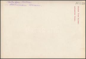 cca 1913 Kerny István (1879-1963): Mohamedán asszony a Balkánon, feliratozott vintage fotó a szerző ...