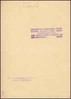 cca 1930 Kerny István (1879-1963): Zsámbék, pecséttel jelzett, feliratozott vintage fotóművészeti al...