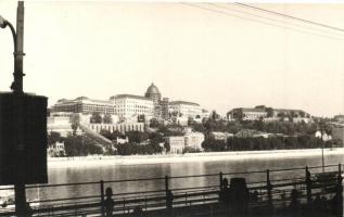 ~1947 Budapest I. Királyi vár építés alatt a második világháború után, photo