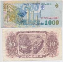 Románia 1952-2001. 10L-50.000L (5x) + DN "Banca Romana de Comert Exterior" utazási csekk 5...