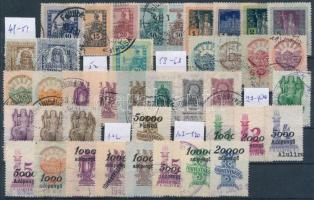 Törvénykezési illetékbélyegek 2 stecklapon (13.550)