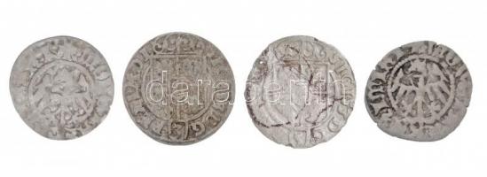 Lengyel Királyság 1447-1492. 1/2Gr Ag "IV. Kázmér" (2x) (0,6g/0,74g) + 1623. Poltorak &quo...