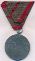 1918. "Sebesültek Érme" cink kitüntetés első sebesülés után járó mellszalaggal, peremén &q...