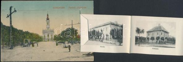 Budapest XXIII. Soroksár, Ferenc József tér, kiadja a Hangya Szövetkezet, leporello