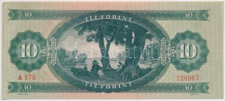 1949. 10Ft T:II-,III kis ragasztónyom, szép papír!