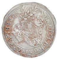 1681K-B 15kr Ag "I. Lipót" Körmöcbánya (6,77g) T:1-,2 kis patina Hungary 1681K-B 15 Kreuzer Ag "Leopold I" Kremnitz (6,77g) C:AU,XF slight patina Huszár: 1425., Unger II.: 1060.a