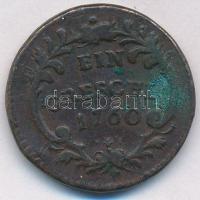 Csehország/történelmi tartomány 1760. 1 Garas Cu T:2- Bohemia 1760. 1 Greschl Cu C:VF