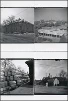 1963 Az átalakuló Kőbánya, Keveházi János életképei, 19 db modern nagyítás korabeli negatívokról, 15...