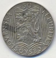Csehszlovákia 1949. 50K Ag "Sztálin" T:2,2-
Czechoslovakia 1949. 50 Korun Ag "Stalin...