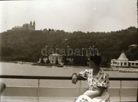 cca 1940 Balatoni negatívok és pozitív képek, Bónis László hagyatékában őrzött 10 db szabadon felhas...