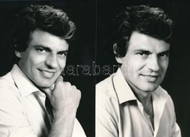 cca 1972 Sztankay István színészről készült fotósorozat, 6 db vintage fotó, 15x10 cm