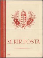 cca 1930 a Magyar Királyi Posta puttós dísztávirata