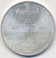 NSZK 1971D 5M Ag "Albrecht Dürer" T:2
FRG 1971D 5 Mark Ag "Albrecht Dürer" C:XF