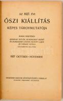 Az 1927. évi Őszi kiállítás képes tárgymutatója. Budapest, Országos Magyar Képzőművészet Társulat. N...