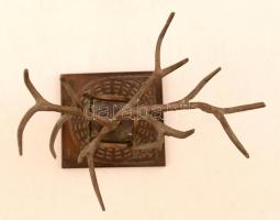 Fekete Tamás (1931-2007): Üllői úti fa. Bronz, jelzett, számozott 10/10, m: 30 cm