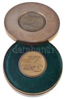 DN "Telefon érme / Magyar Posta" Cu bárca eredeti fém dobozkában! T:1