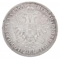 Ausztria 1868A 2Fl Ag "Ferenc József" Bécs (24,51g) T:2,2- durva ph.
Austria 1868A 2 Flor...