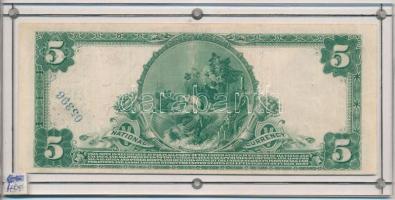 Amerikai Egyesült Államok 1922-1927. (1902) 5$ "National Park Bank - New York", "Nati...