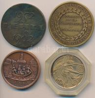 4db-os vegyes magyar és külföldi emlékérem tétel, közte Lapis András (1942-) 1988. "Wesselényi ...