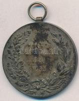 1933. "Phőbus Sport Egyesület / Férfi egyes I. díj 1933" jelzett Ag díjérem füllel "H...