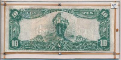 Amerikai Egyesült Államok 1913-1934. (1902) 10$ "National Bank - Blairsville", "Natio...