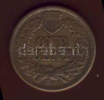 USA 1864. 1c "Indián" T:2-/3+ R!