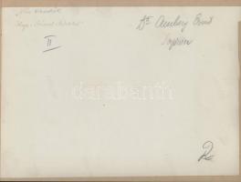 cca 1936 Dr. Amberg Ernő (Sopron): Kis kezdők, feliratozott, aláírt vintage fotóművészeti alkotás, 1...