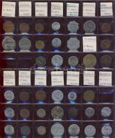 Érdekes hagyaték tétel összesen 204db (pár db duplával) világpénz gyűjtemény benne 204db Európa több...