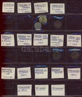 Érdekes hagyaték tétel összesen 204db (pár db duplával) világpénz gyűjtemény benne 204db Európa több...