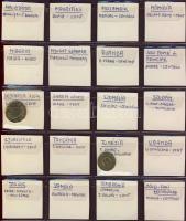 Érdekes hagyaték tétel összesen 204db (pár db duplával) világpénz gyűjtemény benne 204db Európa több...