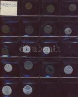 Érdekes hagyaték tétel összesen 204db (pár db duplával) világpénz gyűjtemény benne 204db Európa több...