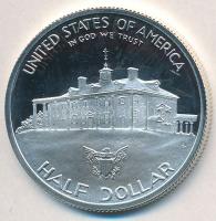 Amerikai Egyesült Államok 1982. 1/2$ Ag "Washington" tanúsítvánnyal T:PP 
USA 1982. 1/2 D...