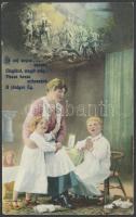 Austria-Hungary Field postcard Tábori posta képeslap &quot;K.u.k. PIONIERBATAILLON&quot; + &...