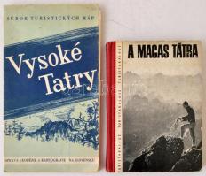 Vladimír Adamec dr. (szerk.): A Magas-Tátra turistakalauz. Bratislava, 1969, Sport Kiadó. Kiadói félvászon kötésben + Vysoké Tatrry térkép