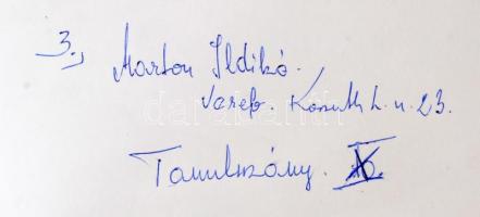 cca 1980 Marton Ildikó: Tanulmány, feliratozott vintage fotóművészeti alkotás, 30x40 cm