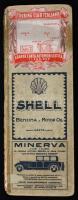 cca 1930 Velence és környéke autóstérkép. Keménytáblás borítással / Grande Carta Automobilistica Ven...