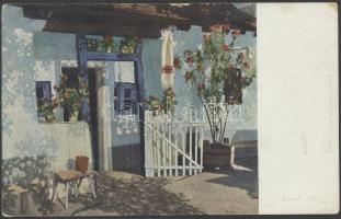 Austria-Hungary Field postcard Tábori posta képeslap &quot;K.u.k. Infanterieregiment No. 32. Tec...