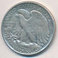 Amerikai Egyesült Államok 1944. 1/2$ Ag "Walking Liberty" T:2-
USA 1944. 1/2 Dollar Ag &q...