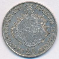 1848KB 20kr Ag "V. Ferdinánd" Körmöcbánya T:2 juszt.
Adamo B5