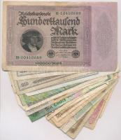 30db-os vegyes külföldi bankjegy tétel, közte Egyiptom, Jugoszlávia, Lengyelország, Románia T:III,II...