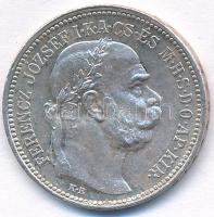 1915KB 1K Ag "Ferenc József" T:1- kis patina Adamo K5.1