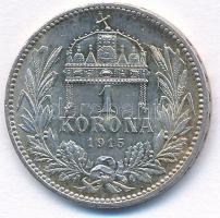 1915KB 1K Ag "Ferenc József" T:1- kis patina
Adamo K5.1