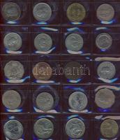 Érdekes hagyaték tétel egész világ 307db régi és új sok tengerentúllal